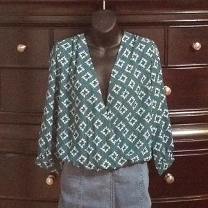 Francesca's Blouse size Small